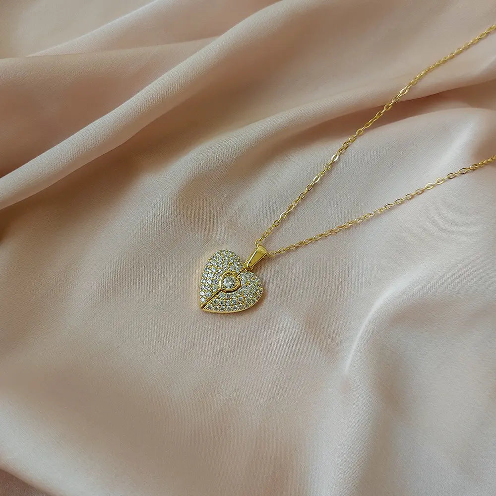 Open Heart Necklace